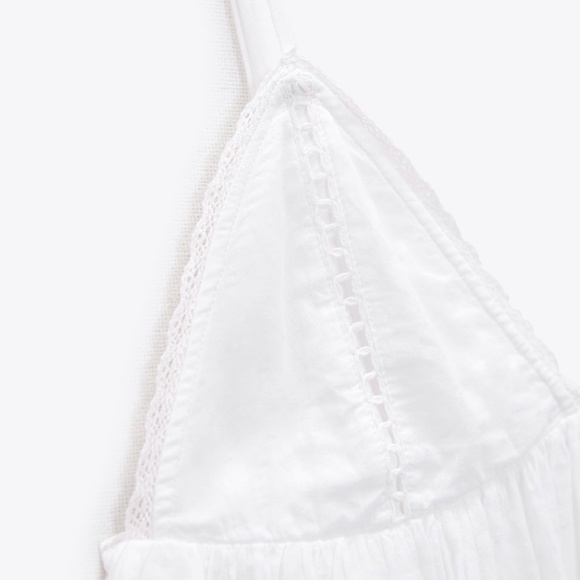 Zara limited edition lace insert short dress - Picture 8 of 9